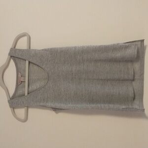 Banana Republic Heritage Collection Silver Glittery Metallic Tank Top Small